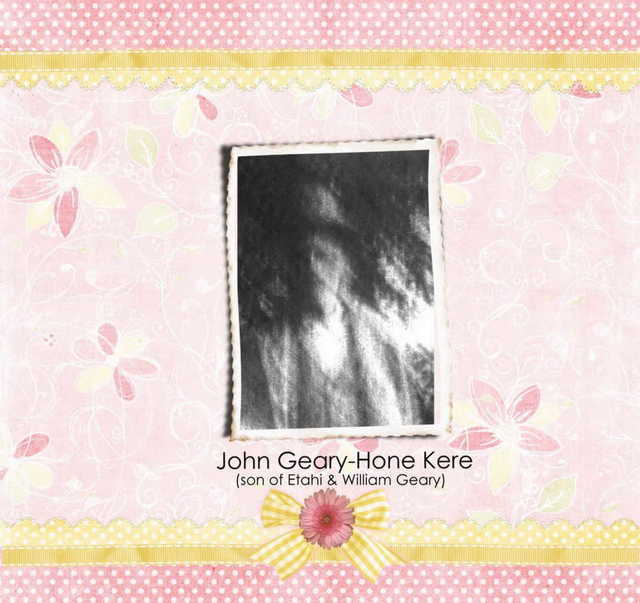 John (Black John, Hone Kere) Geary